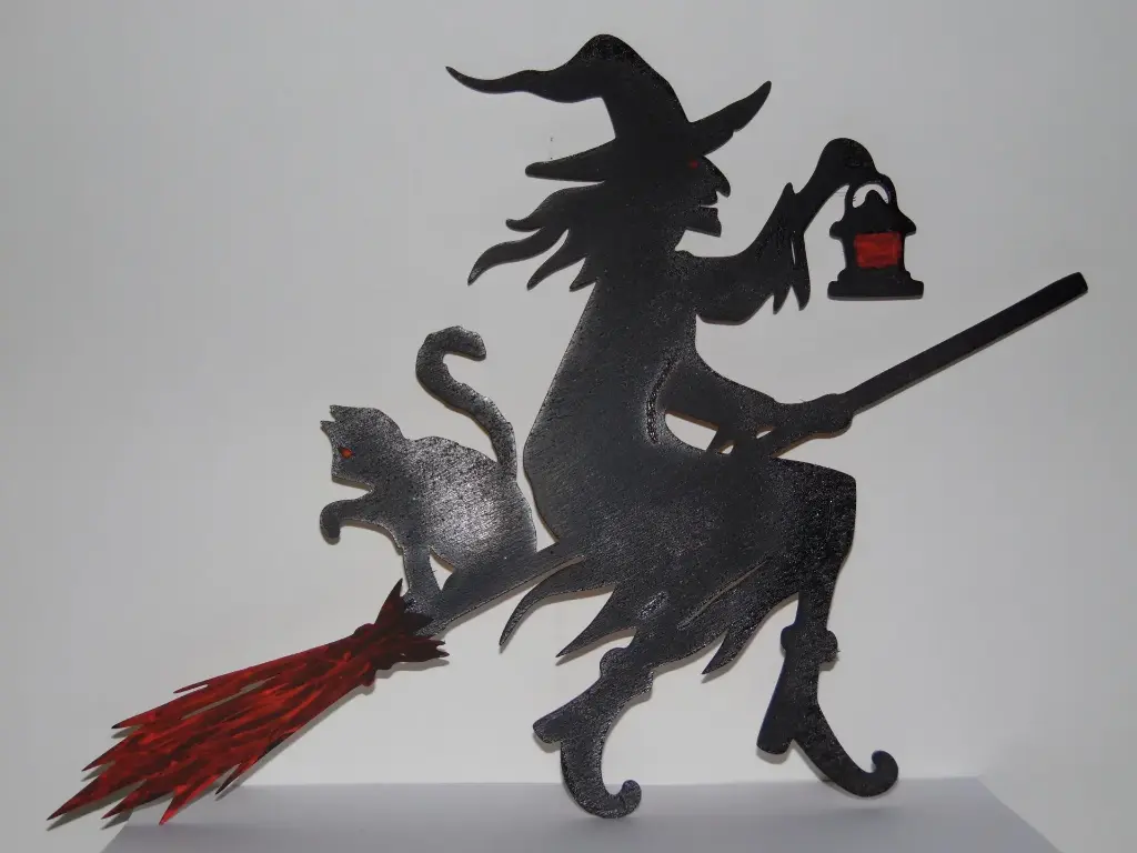 Sorcière et son chat