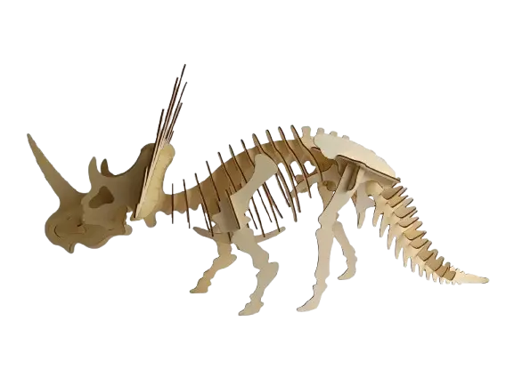 Maquette dinosaure triceratops