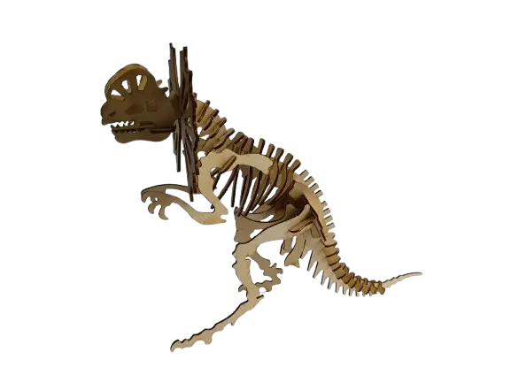 Maquette dinosaure dilophosaurus