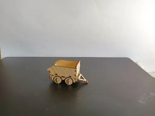 Maquette grande remorque