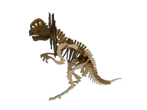 Maquette dinosaure dilophosaurus