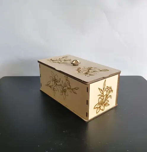 Boîte fleur Lys