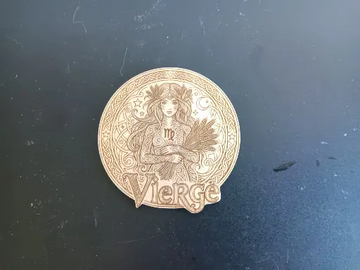 Dessous de verre vierge