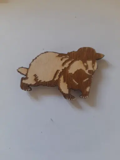 Magnet blaireau Breton