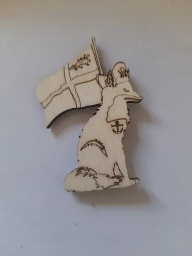 Magnet renard Corsair de Saint Malo