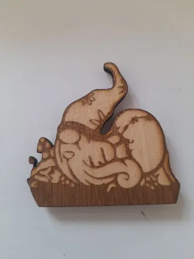 Magnet gnome coureur